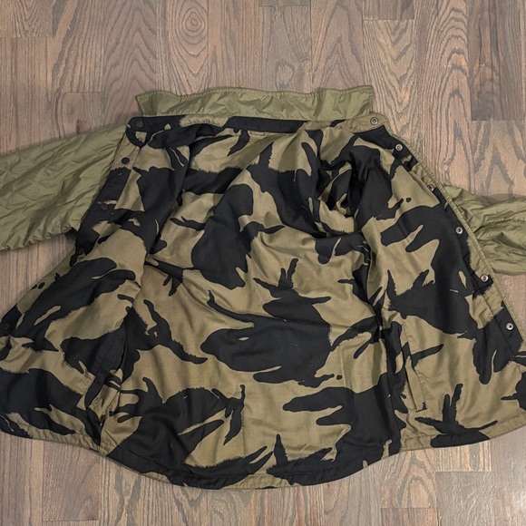 Men's North Fave Quilted Fort Point Jacket in Olive Green, Insulated, Like New! - Picture 5 of 10